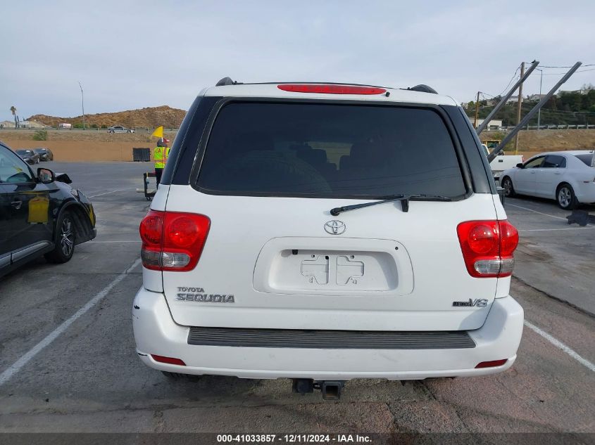 2007 Toyota Sequoia Sr5 VIN: 5TDZT34A27S290994 Lot: 41033857