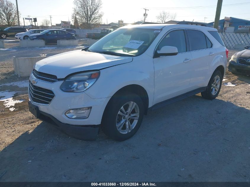 VIN 2GNALCEK5G6348117 2016 Chevrolet Equinox, LT no.2