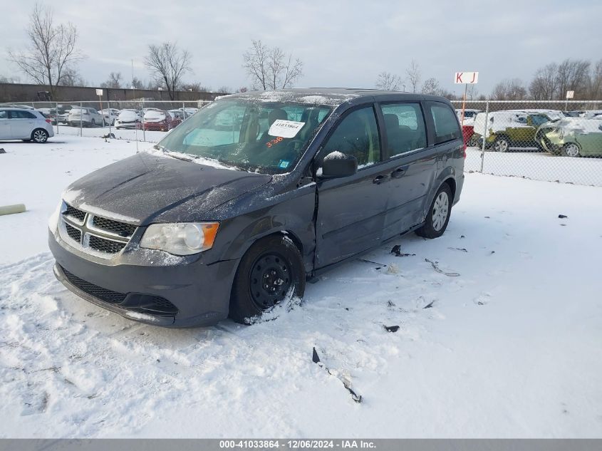 VIN 2C4RDGBG7GR203742 2016 Dodge Grand Caravan, Ame... no.2