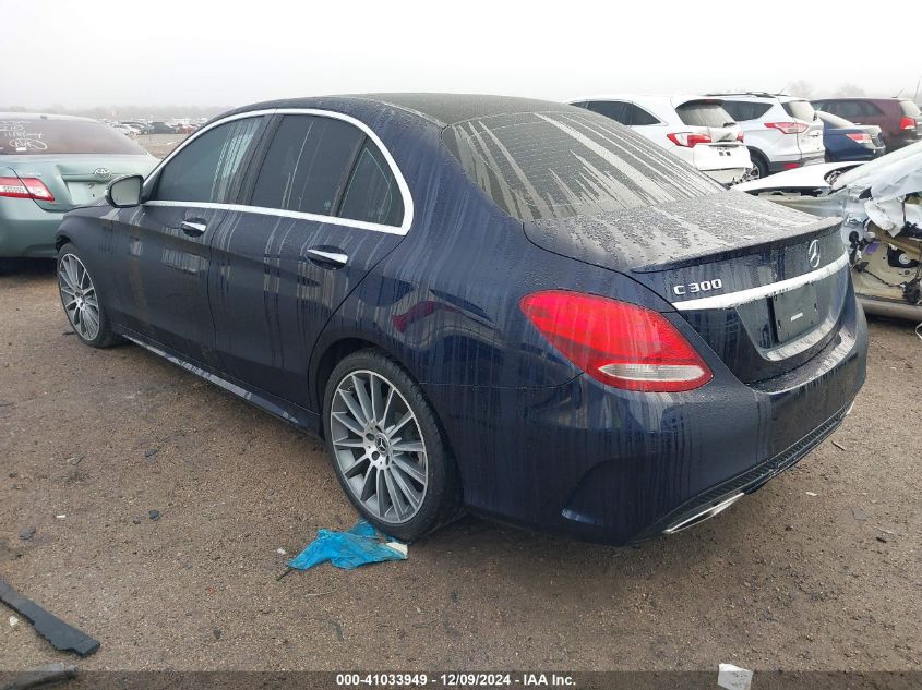 VIN 55SWF4JB8HU222068 2017 Mercedes-Benz C 300, Lux... no.3