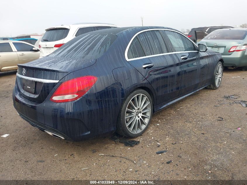 VIN 55SWF4JB8HU222068 2017 Mercedes-Benz C 300, Lux... no.4