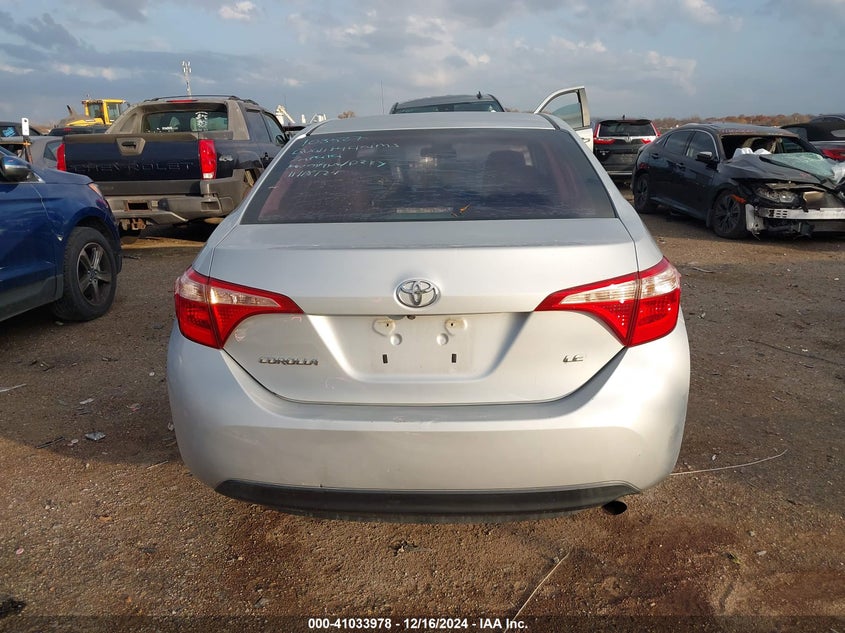 2017 Toyota Corolla Le VIN: 5YFBURHE2HP627236 Lot: 41033978