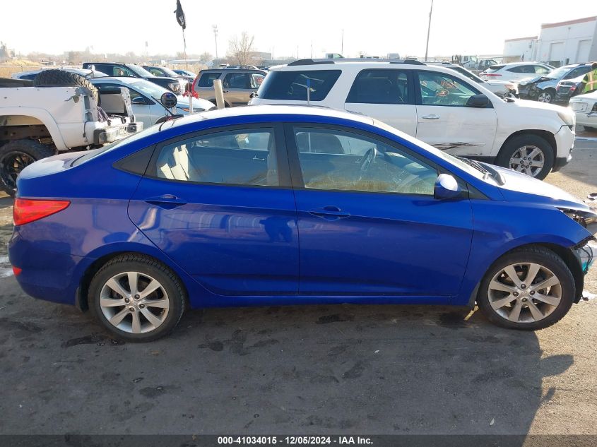 VIN KMHCU4AE6DU581422 2013 HYUNDAI ACCENT no.14