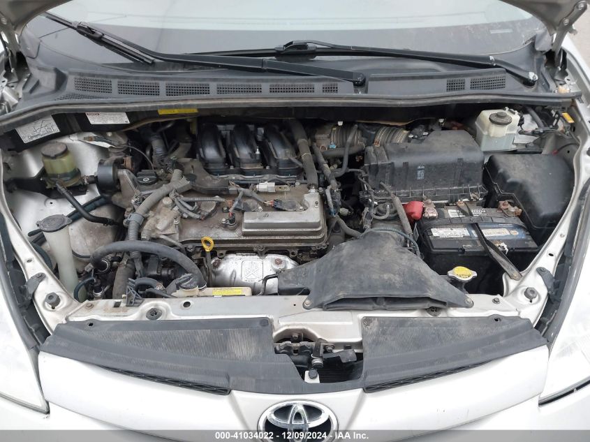 2008 Toyota Sienna VIN: STDZK23C48S141021 Lot: 41034022