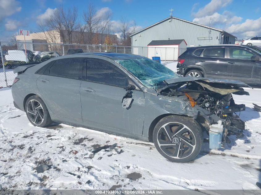 2022 HYUNDAI ELANTRA VIN: KMHLR4AFXNU362314
