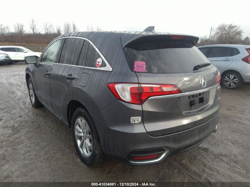 VIN 5J8TB4H52HL006179 2017 Acura RDX, Technology... no.3