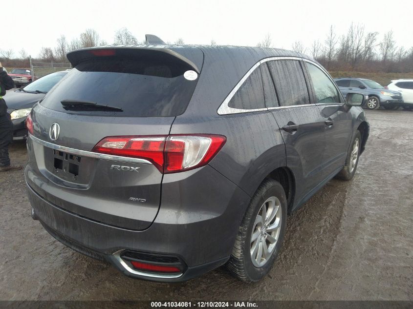 VIN 5J8TB4H52HL006179 2017 Acura RDX, Technology... no.4