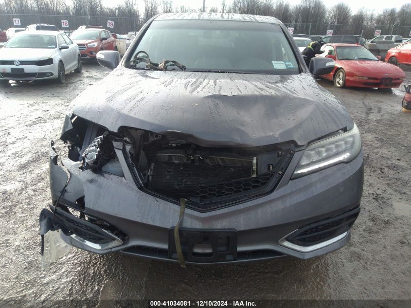 VIN 5J8TB4H52HL006179 2017 Acura RDX, Technology... no.6