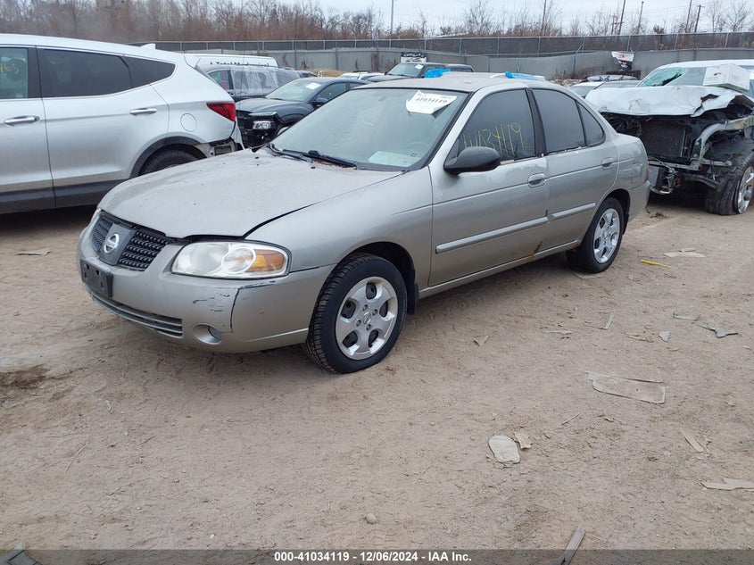 2006 NISSAN SENTRA VIN: 3N1CB51D86L598519