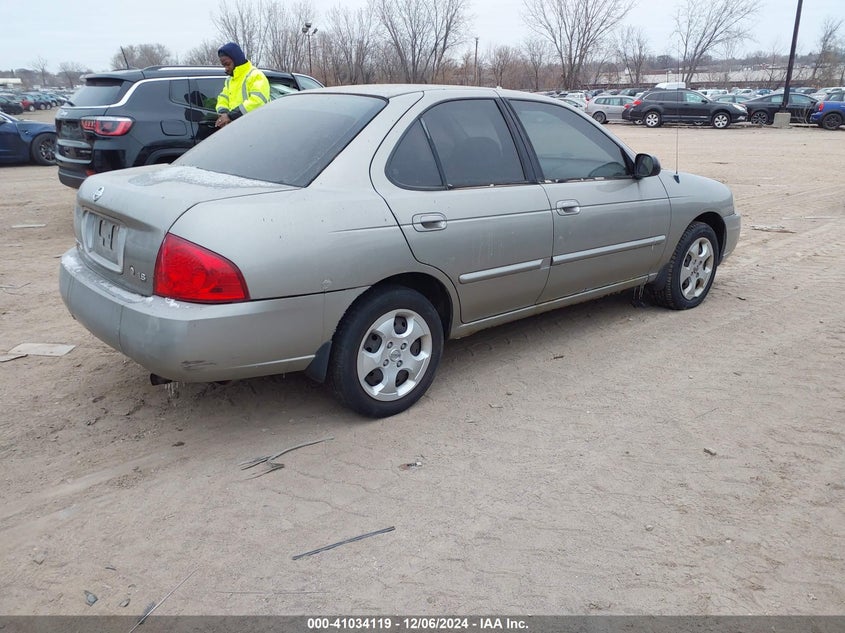 2006 NISSAN SENTRA VIN: 3N1CB51D86L598519