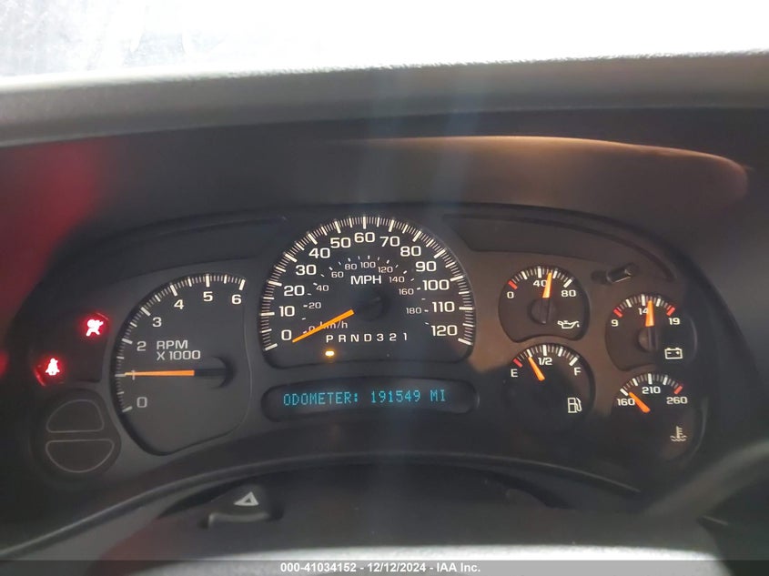 2006 CHEVROLET AVALANCHE 1500 VIN: 3GNEK12ZX6G131322