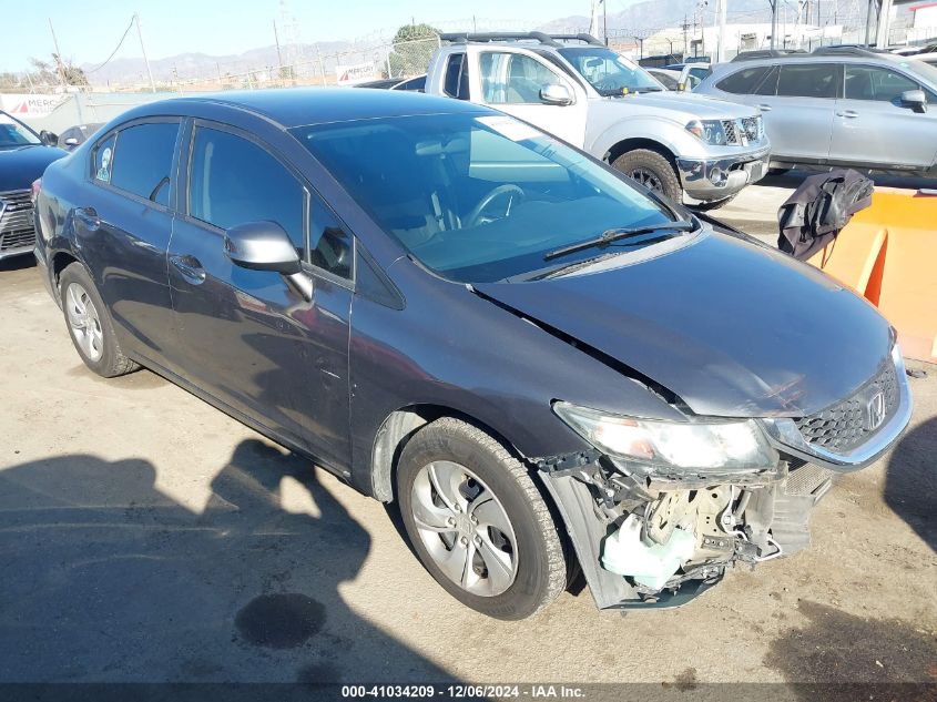 VIN 2HGFB2F55DH564958 2013 Honda Civic, LX no.1