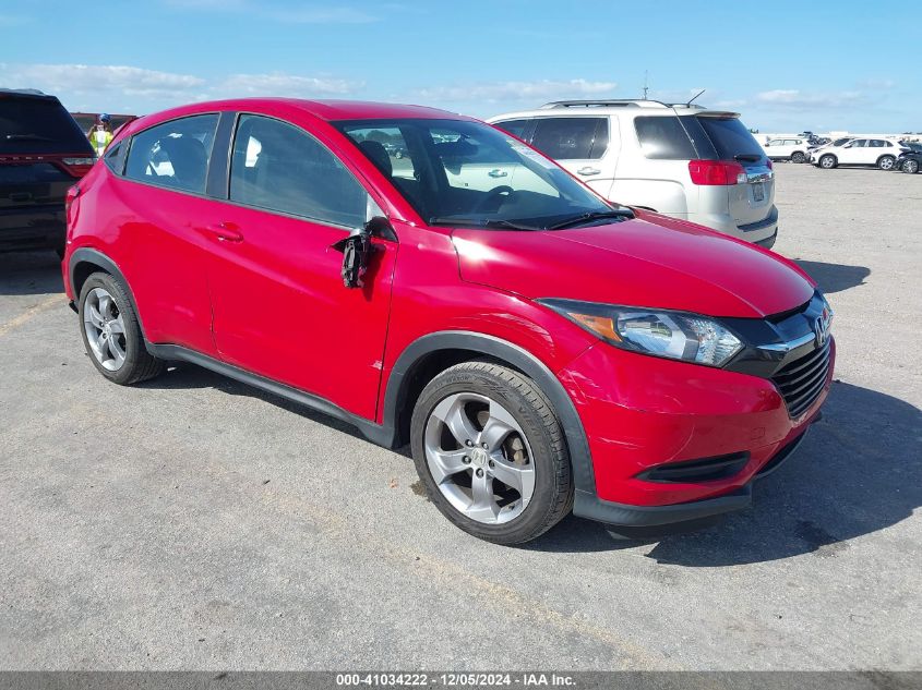 VIN 3CZRU5H35JM706431 2018 HONDA HR-V no.1