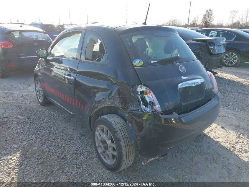 2015 Fiat 500 Pop VIN: 3C3CFFAR5FT696138 Lot: 41034268