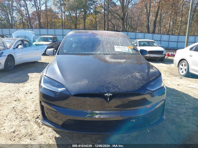 2024 Tesla Model X Long Range VIN: 7SAXCDE52RF457752 Lot: 41034339