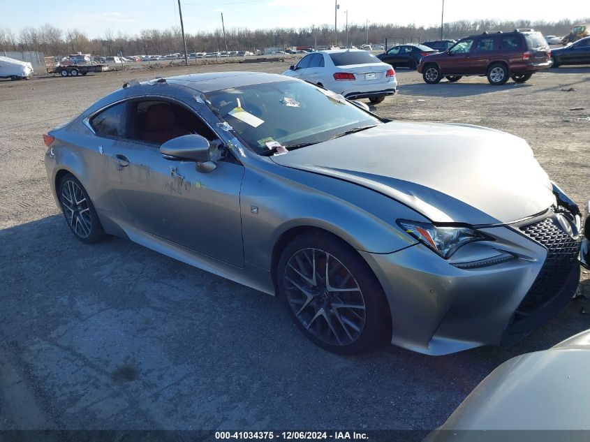 VIN JTHHE5BC7F5005165 2015 Lexus RC, 350 no.1