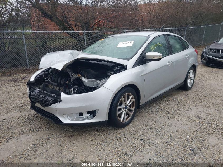 VIN 1FADP3F28FL343935 2015 Ford Focus, SE no.2