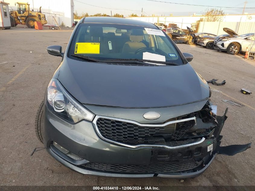 2014 Kia Forte Ex VIN: KNAFX5A85E5247092 Lot: 41034410