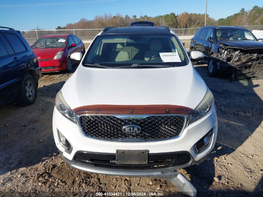 2016 KIA SORENTO 2.0T EX - 5XYPH4A14GG134486