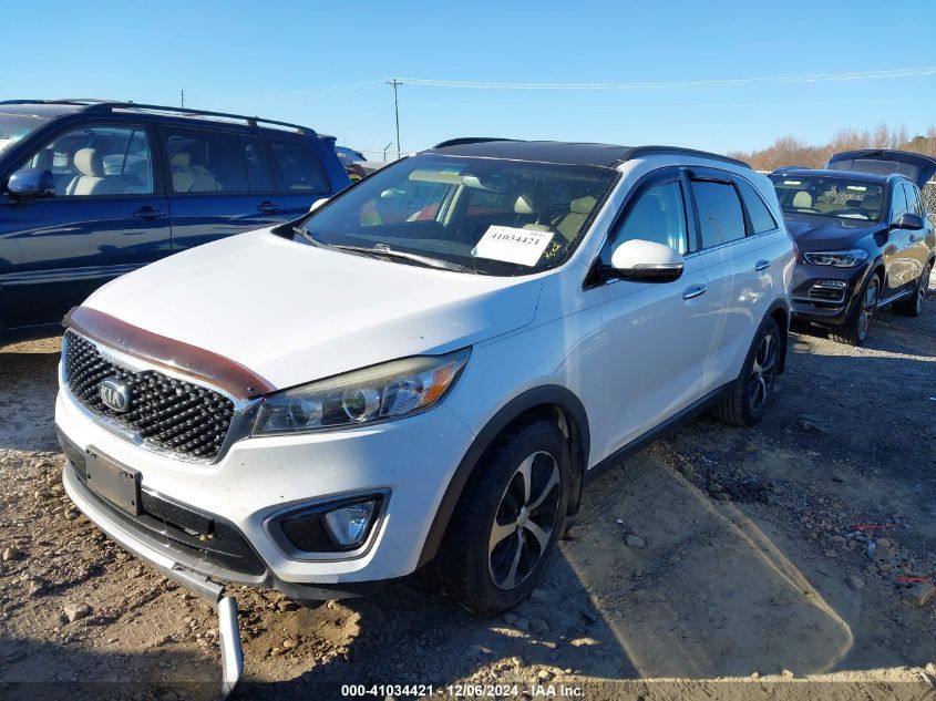 2016 KIA SORENTO 2.0T EX - 5XYPH4A14GG134486