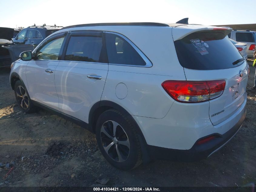 2016 KIA SORENTO 2.0T EX - 5XYPH4A14GG134486