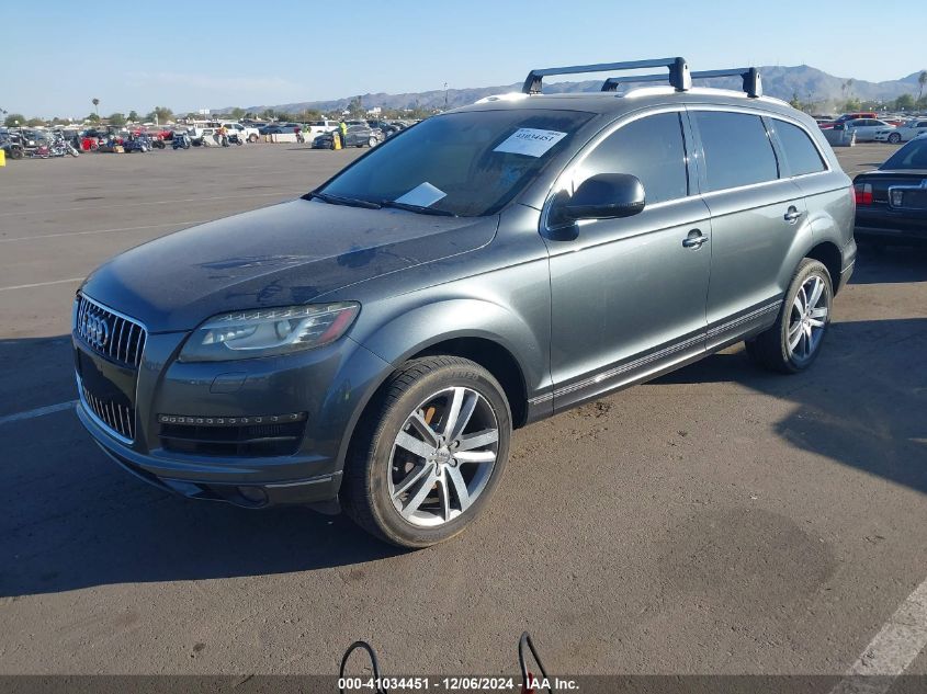 VIN WA1LMAFE1DD002892 2013 AUDI Q7 no.2