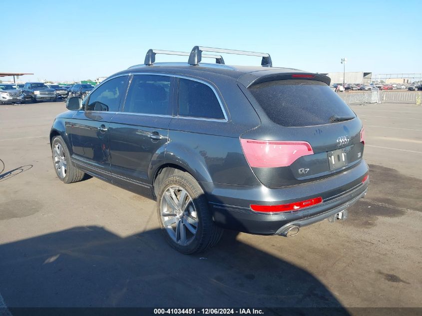 VIN WA1LMAFE1DD002892 2013 AUDI Q7 no.3