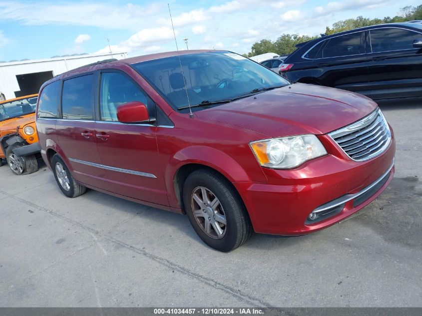 2013 Chrysler Town & Country Touring VIN: 2C4RC1BGXDR583302 Lot: 41034457