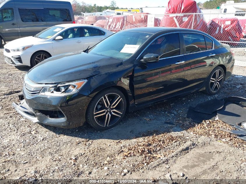 VIN 1HGCR2F56GA018347 2016 HONDA ACCORD no.2