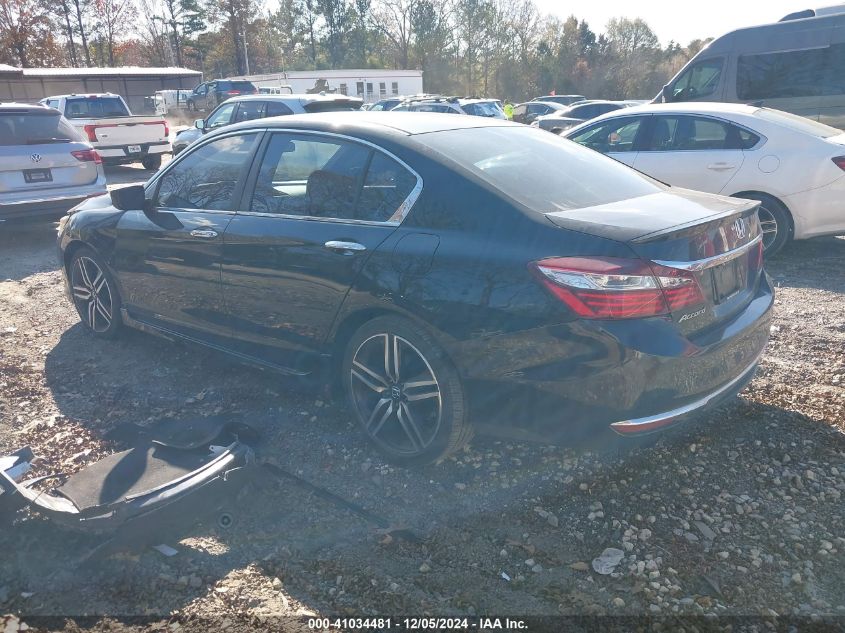 VIN 1HGCR2F56GA018347 2016 HONDA ACCORD no.3