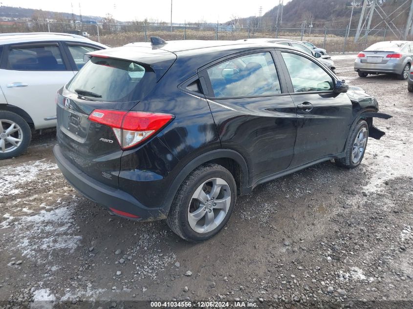 VIN 3CZRU6H36LM735803 2020 Honda HR-V, Awd Lx no.4