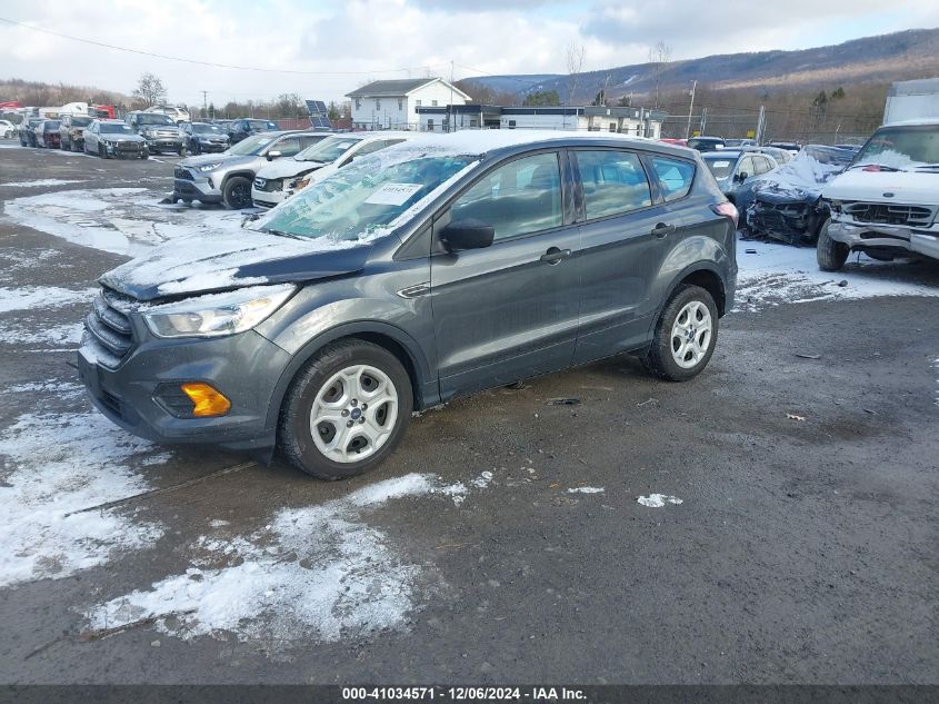 VIN 1FMCU0F70HUC01354 2017 Ford Escape, S no.2