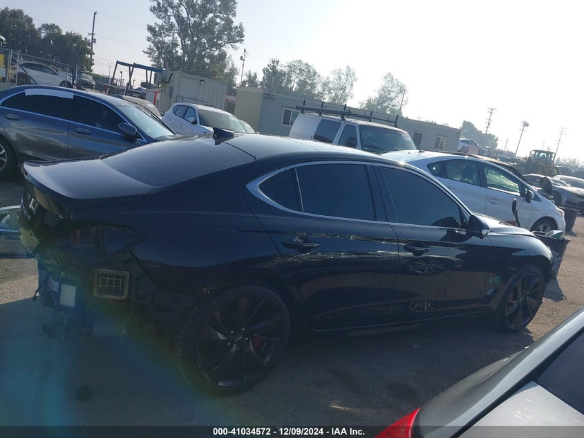 2022 GENESIS G70 3.3T AWD KMTG54TE4NU090902