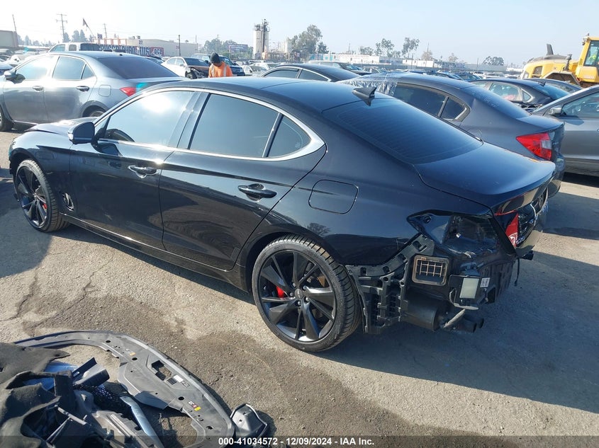 2022 GENESIS G70 3.3T AWD KMTG54TE4NU090902