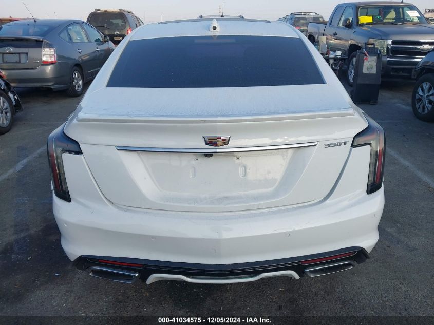 2022 Cadillac Ct5 Sport VIN: 1G6DP5RK1N0120981 Lot: 41034575
