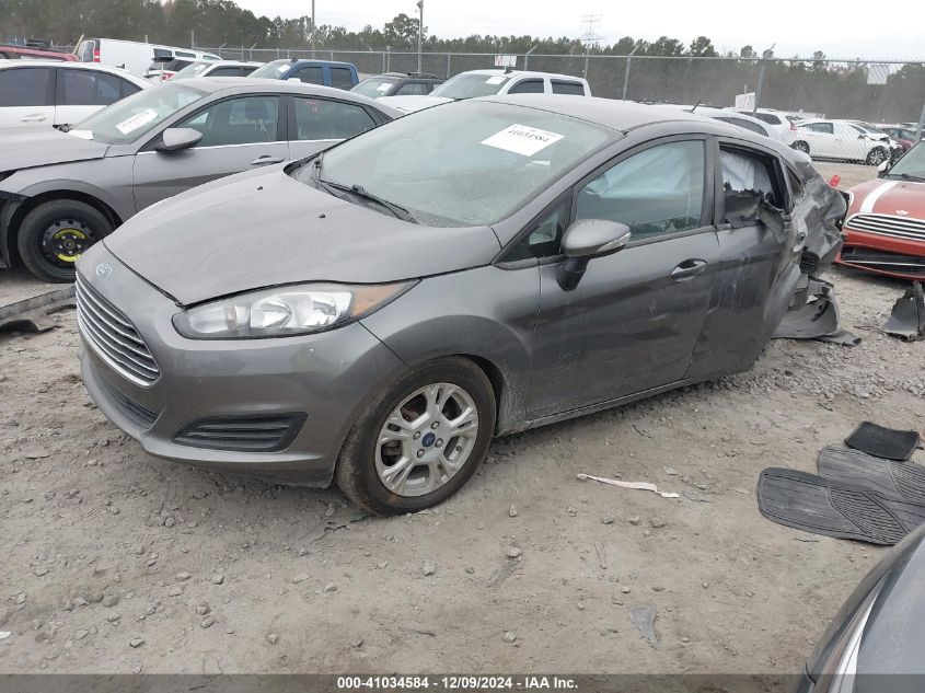 VIN 3FADP4BJ5EM191483 2014 Ford Fiesta, SE no.2