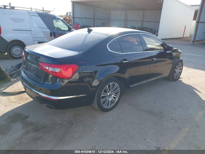 VIN KNALN4D78E5121198 2014 KIA Cadenza, Premium no.4