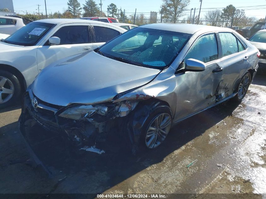 VIN 4T1BF1FK4GU593320 2016 Toyota Camry, SE no.2