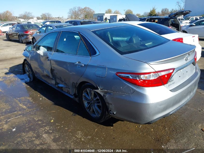 VIN 4T1BF1FK4GU593320 2016 Toyota Camry, SE no.3