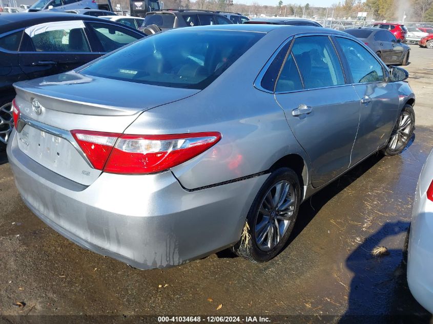 VIN 4T1BF1FK4GU593320 2016 Toyota Camry, SE no.4