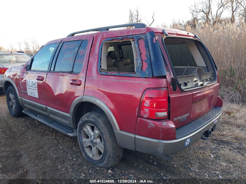 2004 Ford Explorer Eddie Bauer VIN: 1FMZU74K34UB06968 Lot: 41034658