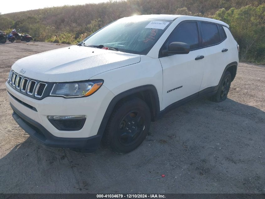 VIN 3C4NJCAB2LT166208 2020 JEEP COMPASS no.2