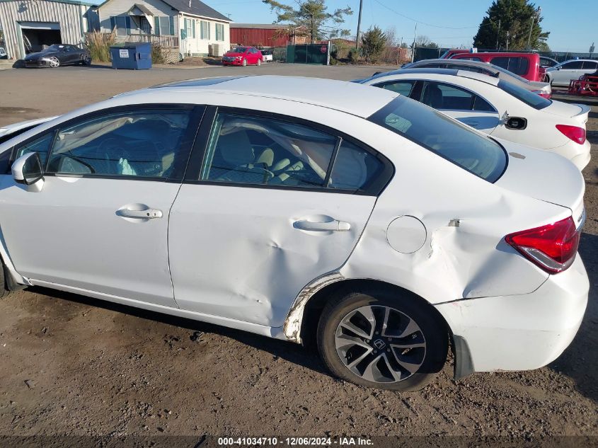 VIN 2HGFB2F83FH550747 2015 Honda Civic, EX no.17