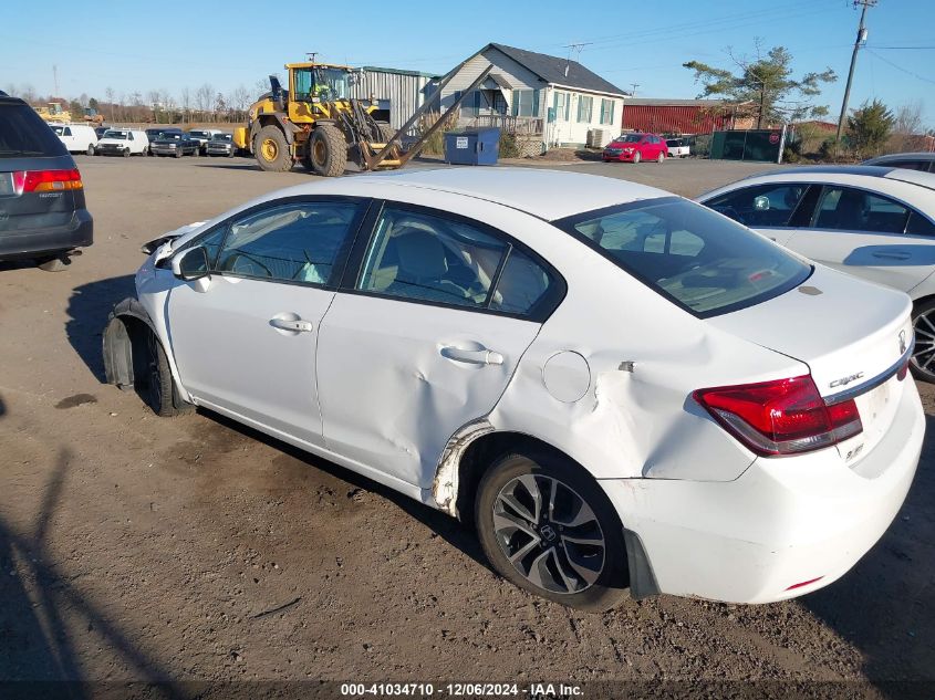 VIN 2HGFB2F83FH550747 2015 Honda Civic, EX no.3