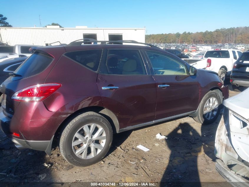 VIN JN8AZ1MU1EW410781 2014 NISSAN MURANO no.13