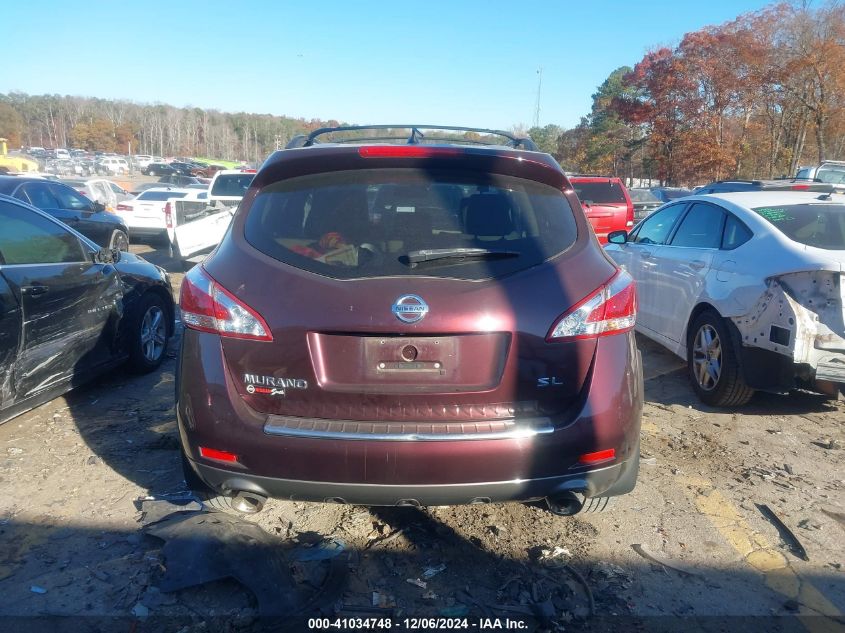 VIN JN8AZ1MU1EW410781 2014 NISSAN MURANO no.16