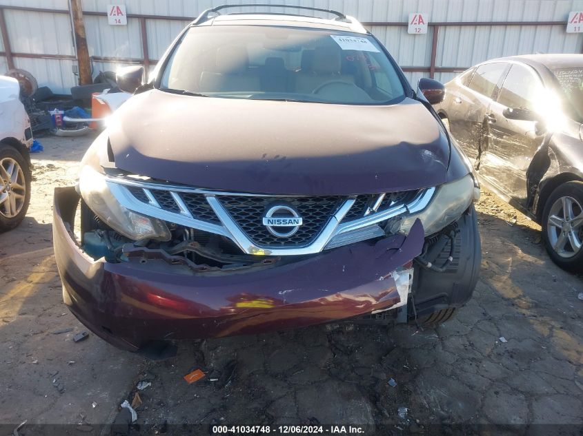 VIN JN8AZ1MU1EW410781 2014 NISSAN MURANO no.6