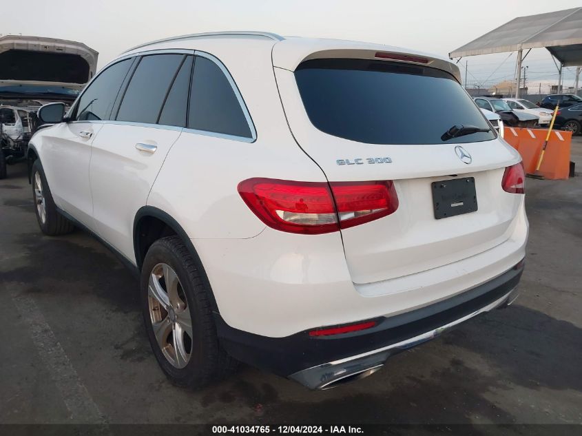 2017 MERCEDES-BENZ GLC 300 - WDC0G4JB0HF136599