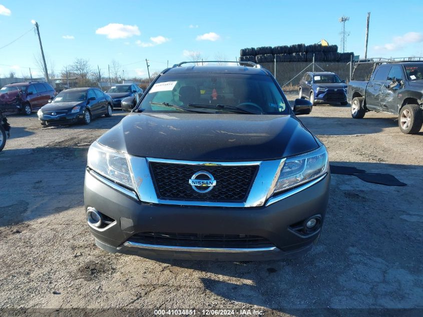 2015 Nissan Pathfinder Sl VIN: 5N1AR2MM9FC627379 Lot: 41034851