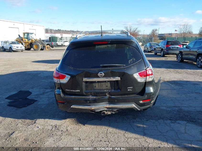 2015 Nissan Pathfinder Sl VIN: 5N1AR2MM9FC627379 Lot: 41034851